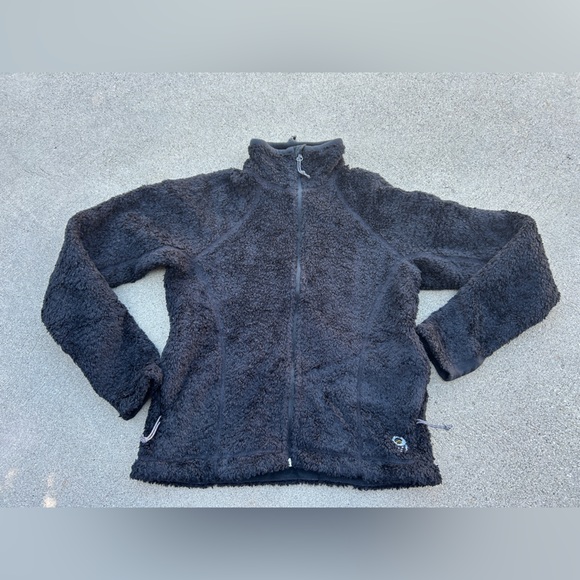 Mountain Hardwear Jackets & Blazers - Mountain Hard Wear Cozy Black Fleece Jacket Women Size Small Made in the USA